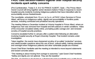 PAGC Media Release-PAGC calls decision-makers together after hospital security incidents raise safety concerns
